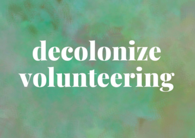 #69  Decolonize Volunteering