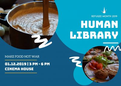 #13 Human Library: Make Food Not War