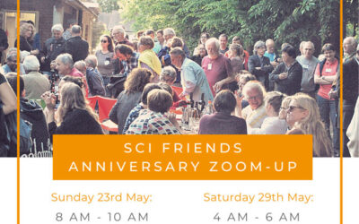 SCI friends anniversary zoom-up