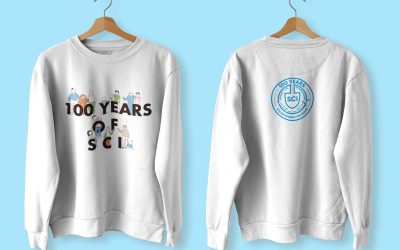 100 years anniversary merchandise designs!