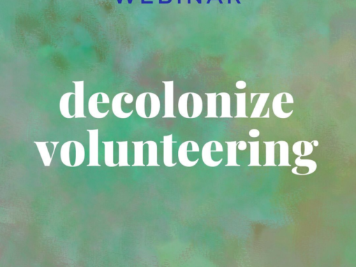 #69  Decolonize Volunteering