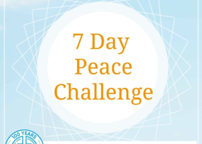 #72 7 Days Peace Challenge